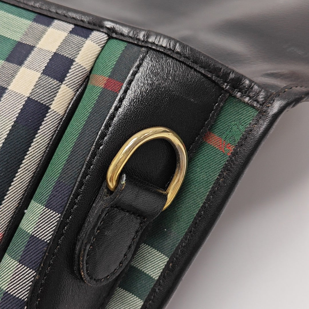 Fabric Shoulder Bag Green