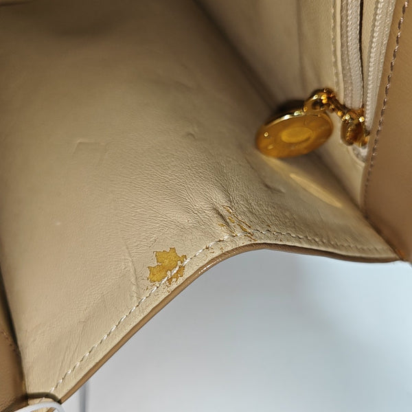 Calfskin Tote Bag Beige