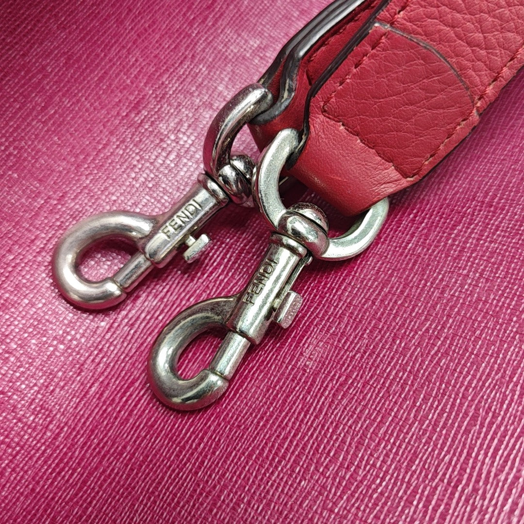 2 Jours Medium Calfskin Purple