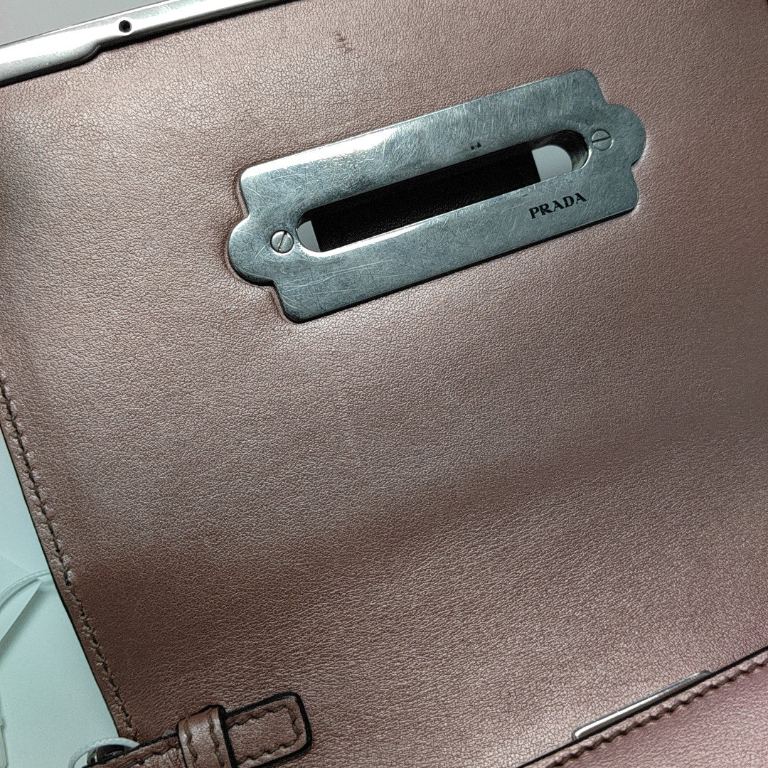 Cahier Saffiano Calfskin Pink