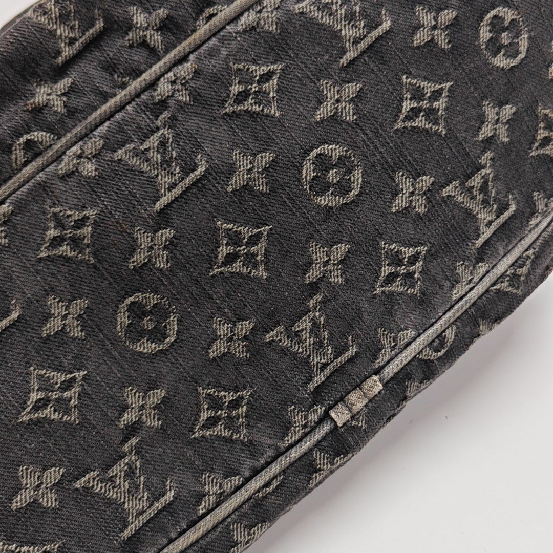 SOLAR Monogram Denim Black