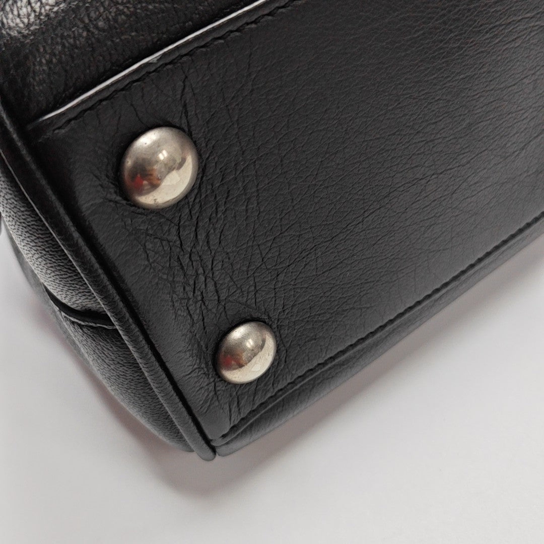 CLASSIC DUFFEL 6 Calfskin Black
