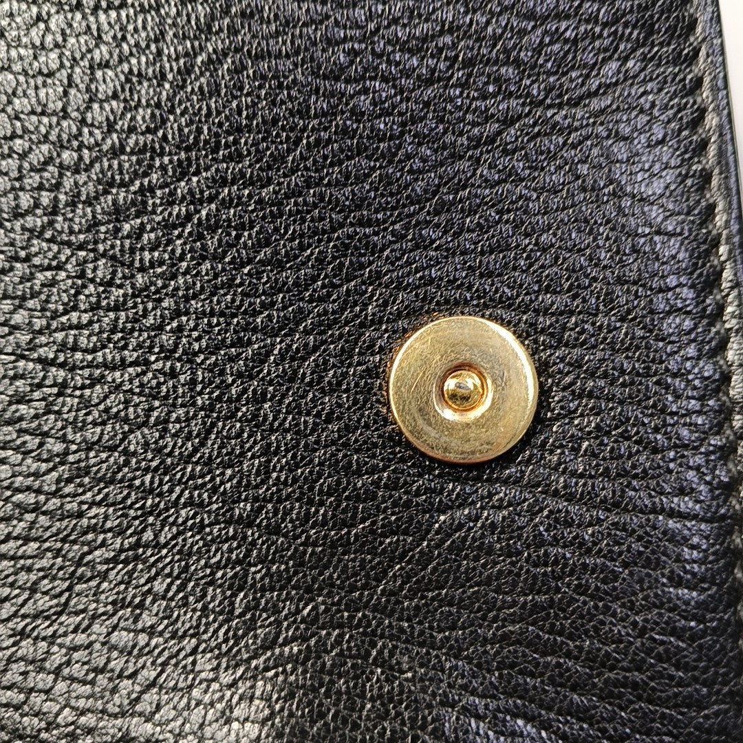 Miu Lady Calfskin Black