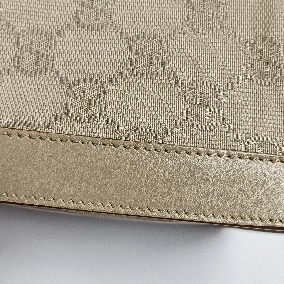 Monogram Canvas Top Handle Bag Beige