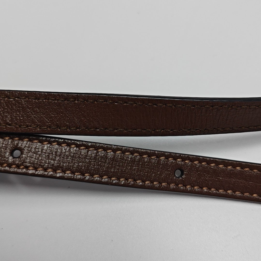 Horsebit 1955 Mini Coated Canvas Beige