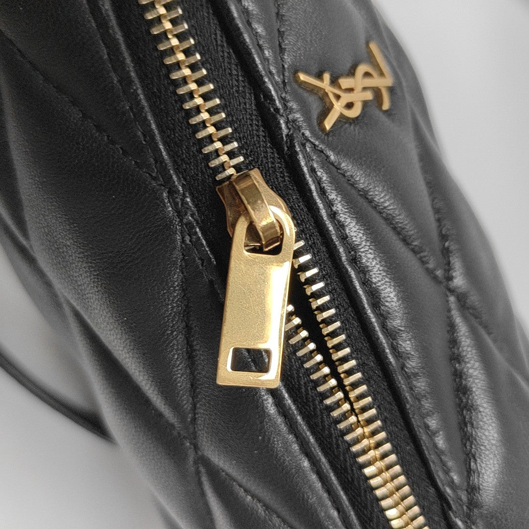 SADE Quilted Lambskin Black