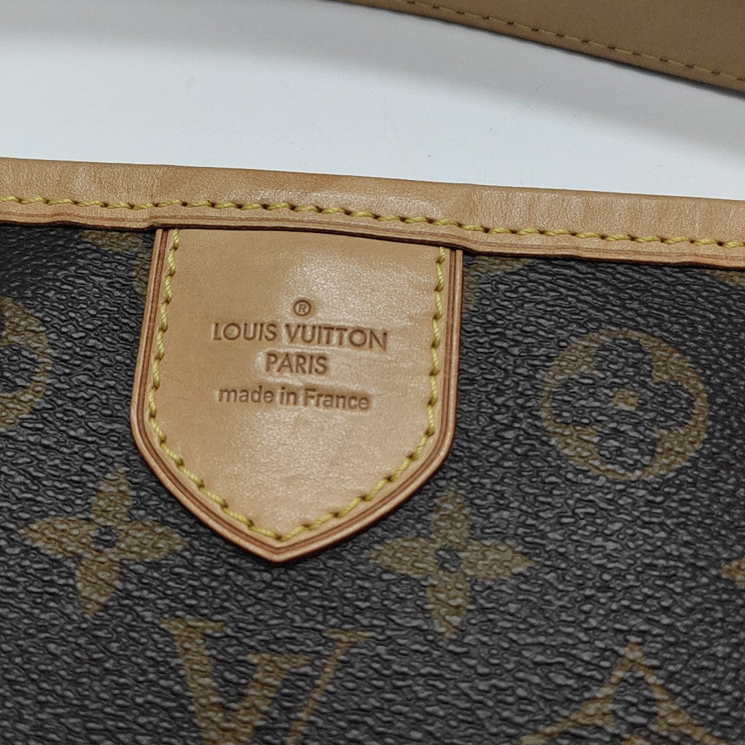 DELIGHTFUL Monogram Coated Canvas Brown