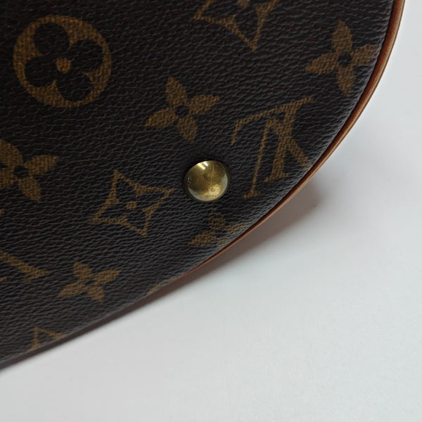 BUCKET PM Monogram Coated Canvas Brown
