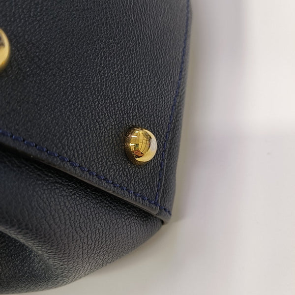 Buckle Calfskin Blue