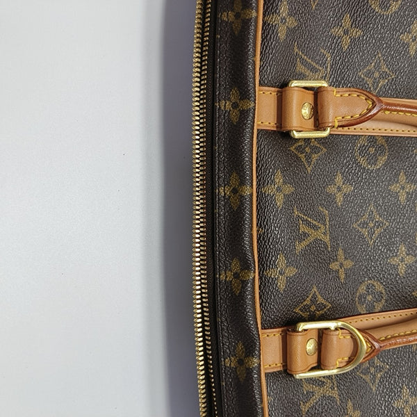 PORTE-DOCUMENTS PM Monogram Coated Canvas Brown