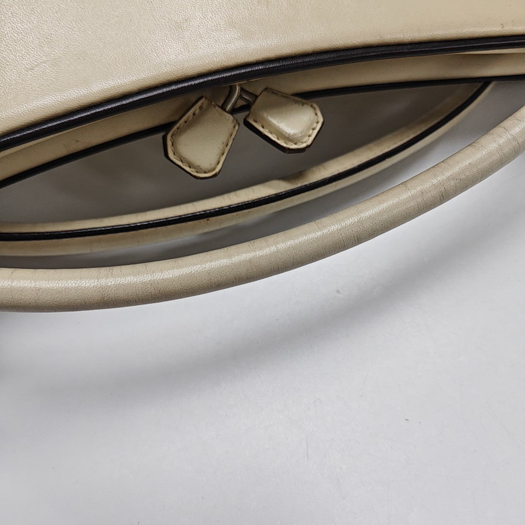 Quilted Calfskin Beige