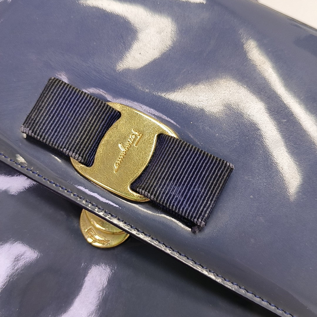 Ginny Calfskin Blue