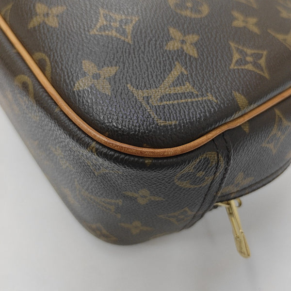 DEAUVILLE Monogram Coated Canvas Brown