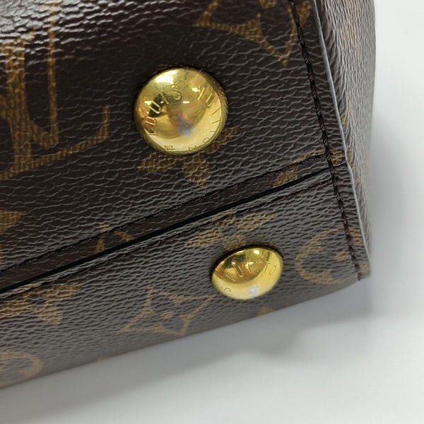 CLUNY PM Monogram Coated Canvas Brown
