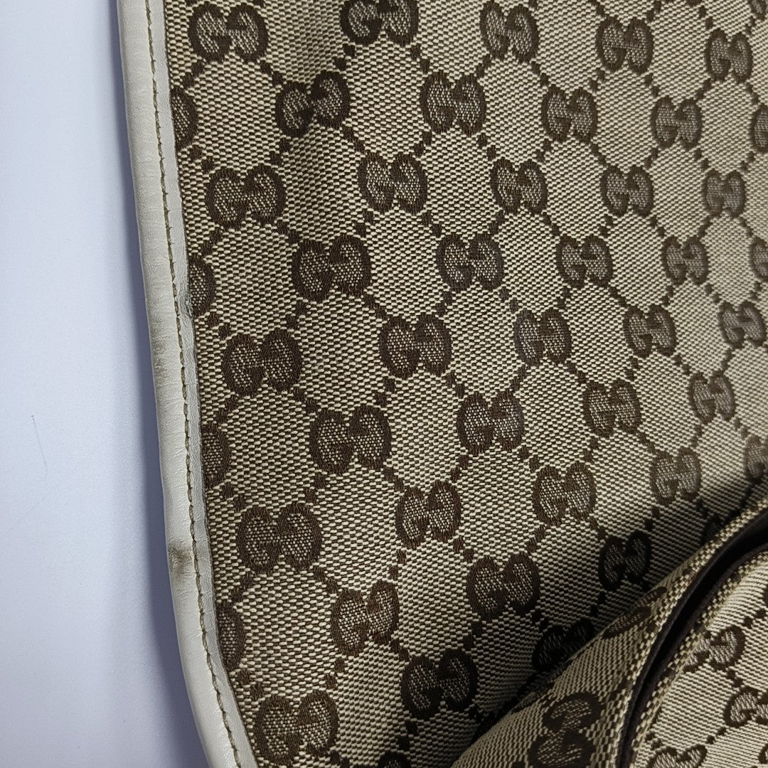 Monogram Canvas Crossbody Bag Large Black