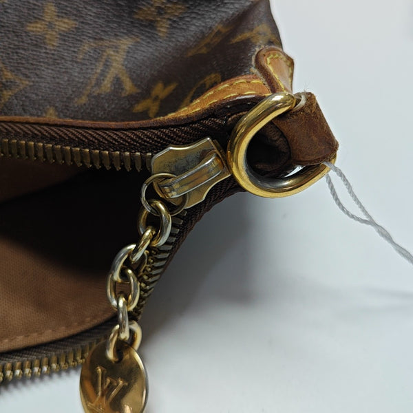 PALERMO PM Monogram Coated Canvas Brown