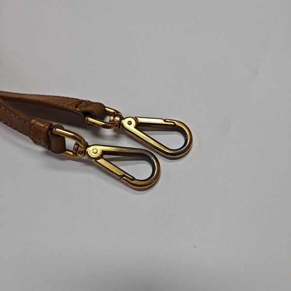 Saffiano Calfskin Tote Bag Brown