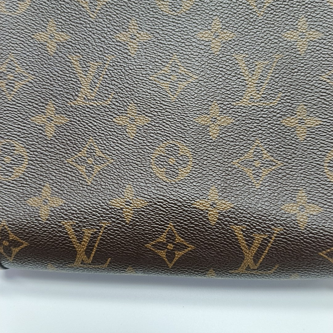 DAUPHINE Mini Monogram Coated Canvas Brown