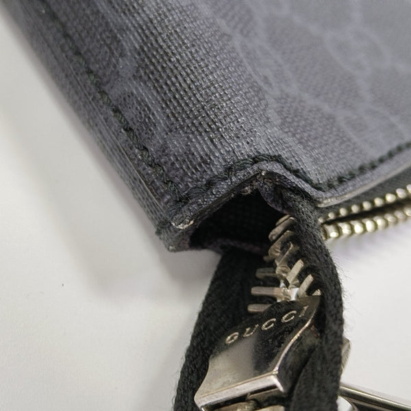 Ophidia Medium Monogram Coated Canvas Gray