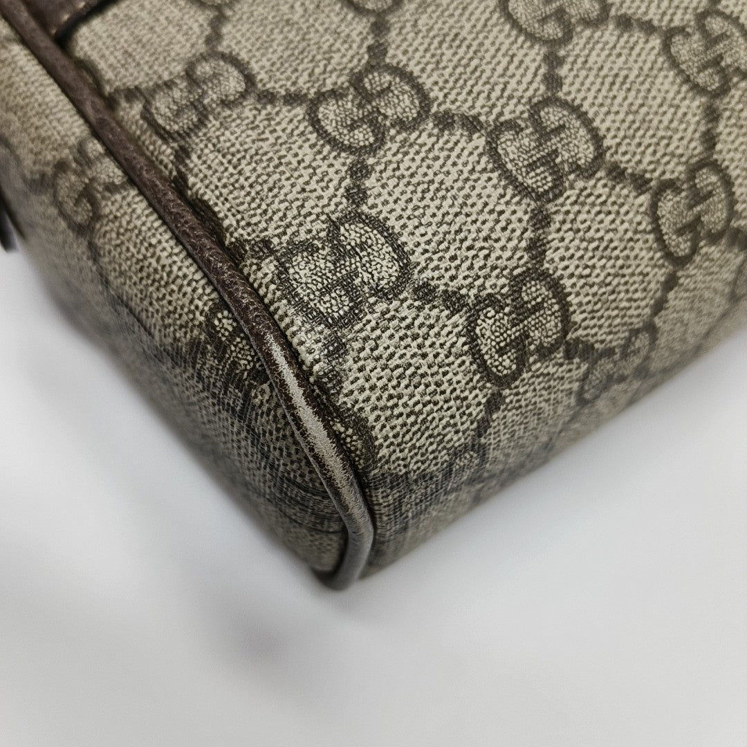 Lona revestida Monogram Ophidia Beige