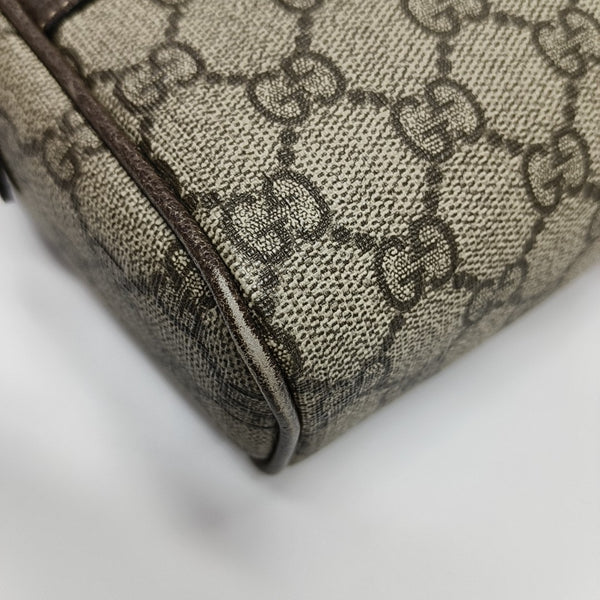 Lona revestida Monogram Ophidia Beige