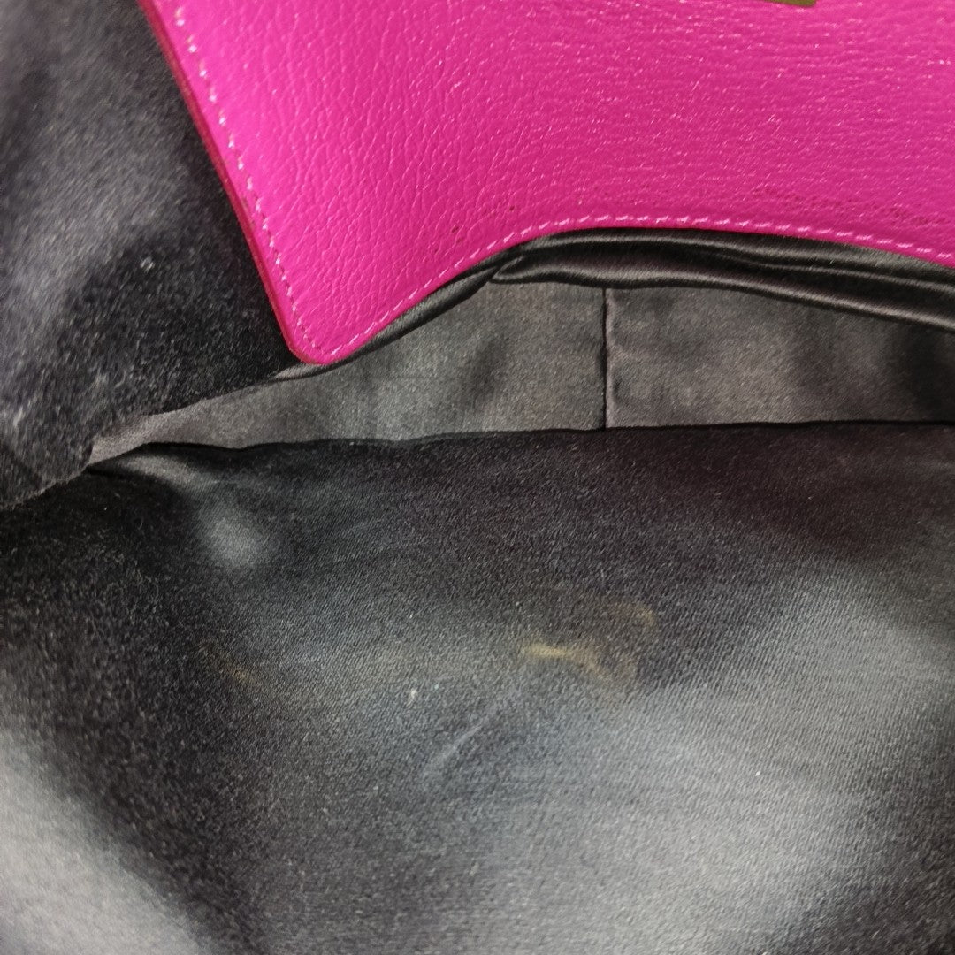 Calfskin Shoulder Bag Red
