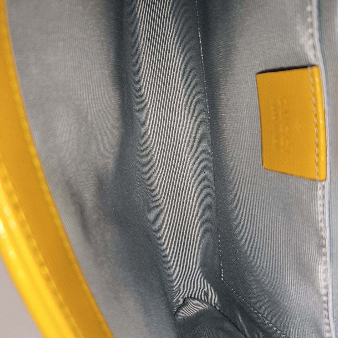 Horsebit 1955 Small Fabric Yellow