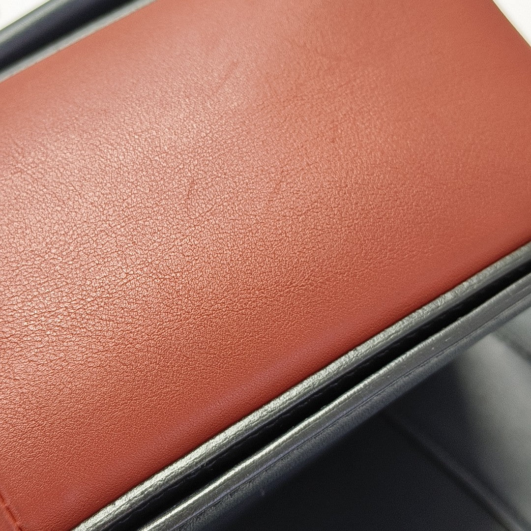 FRAME Medium Calfskin Blue
