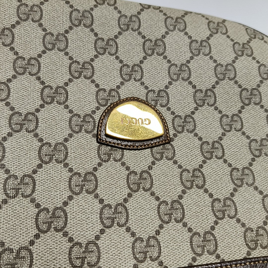 Monogram Coated Canvas Brown