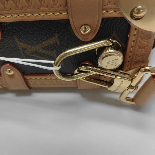 SIDE TRUNK PM Monogram Coated Canvas Brown