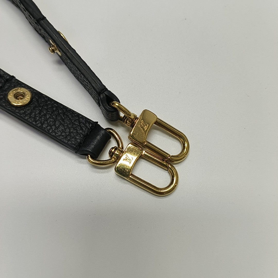 IVY Monogram Calfskin Black