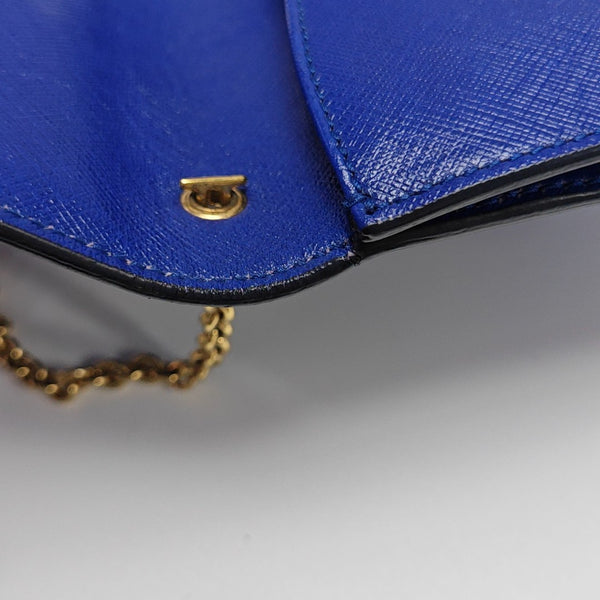 Ginny Calfskin Blue
