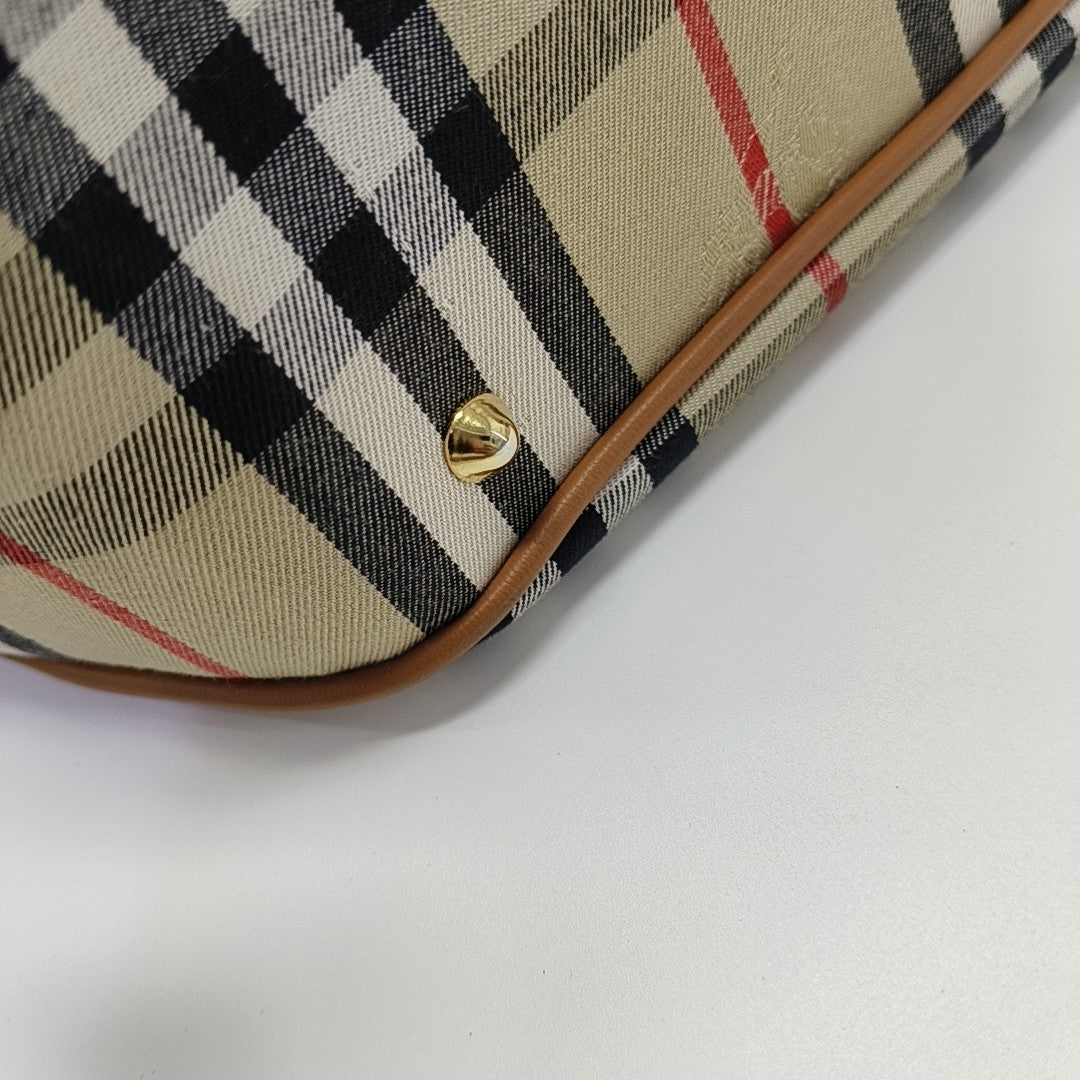 Canvas Bucket Bag Medium Brown