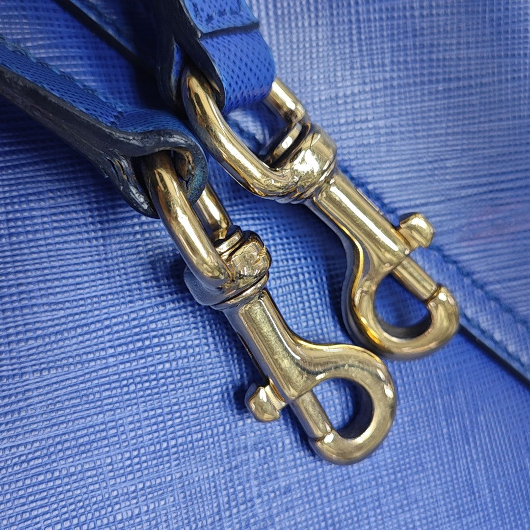 Kelly Calfskin Blue