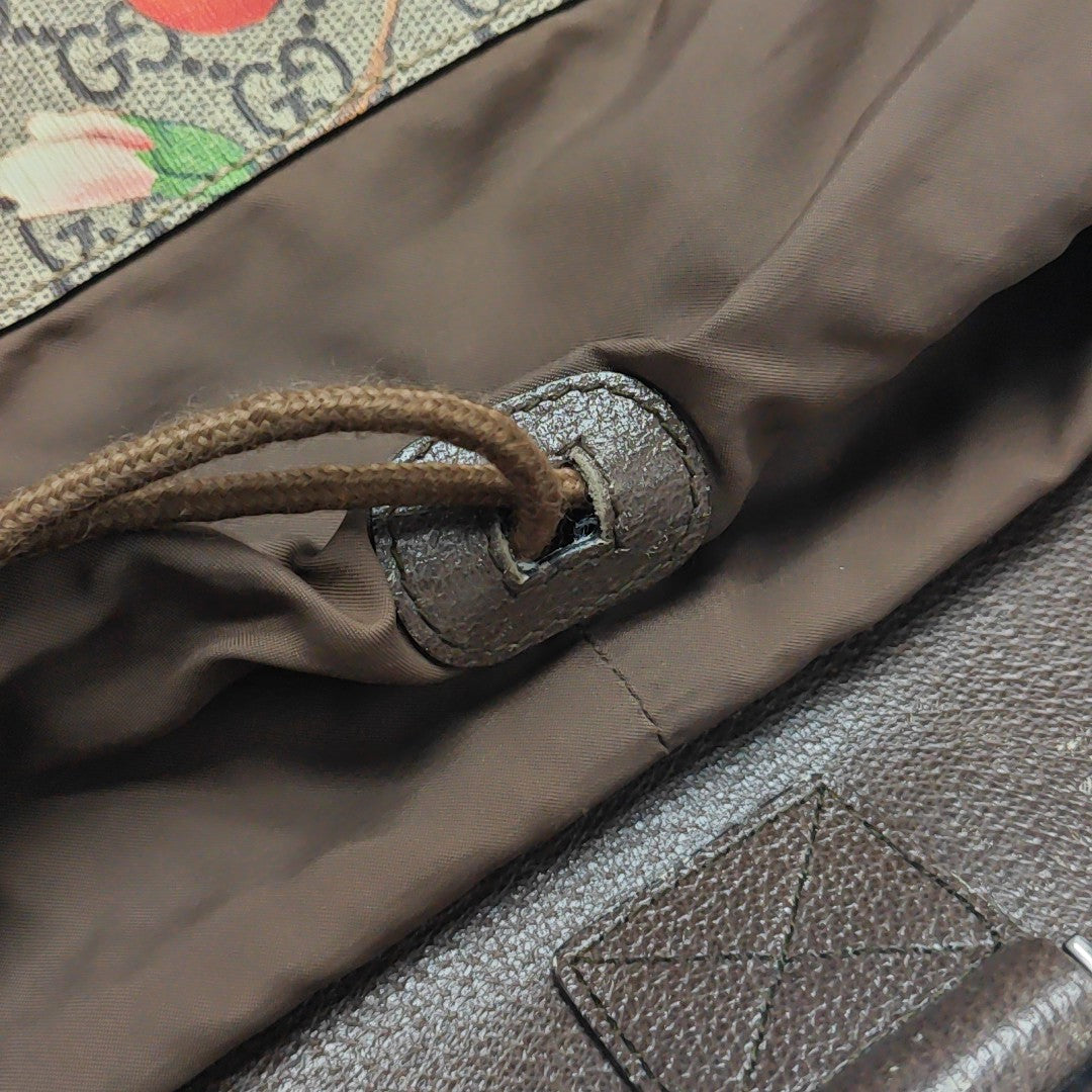 Tian Monogram Coated Canvas Brown