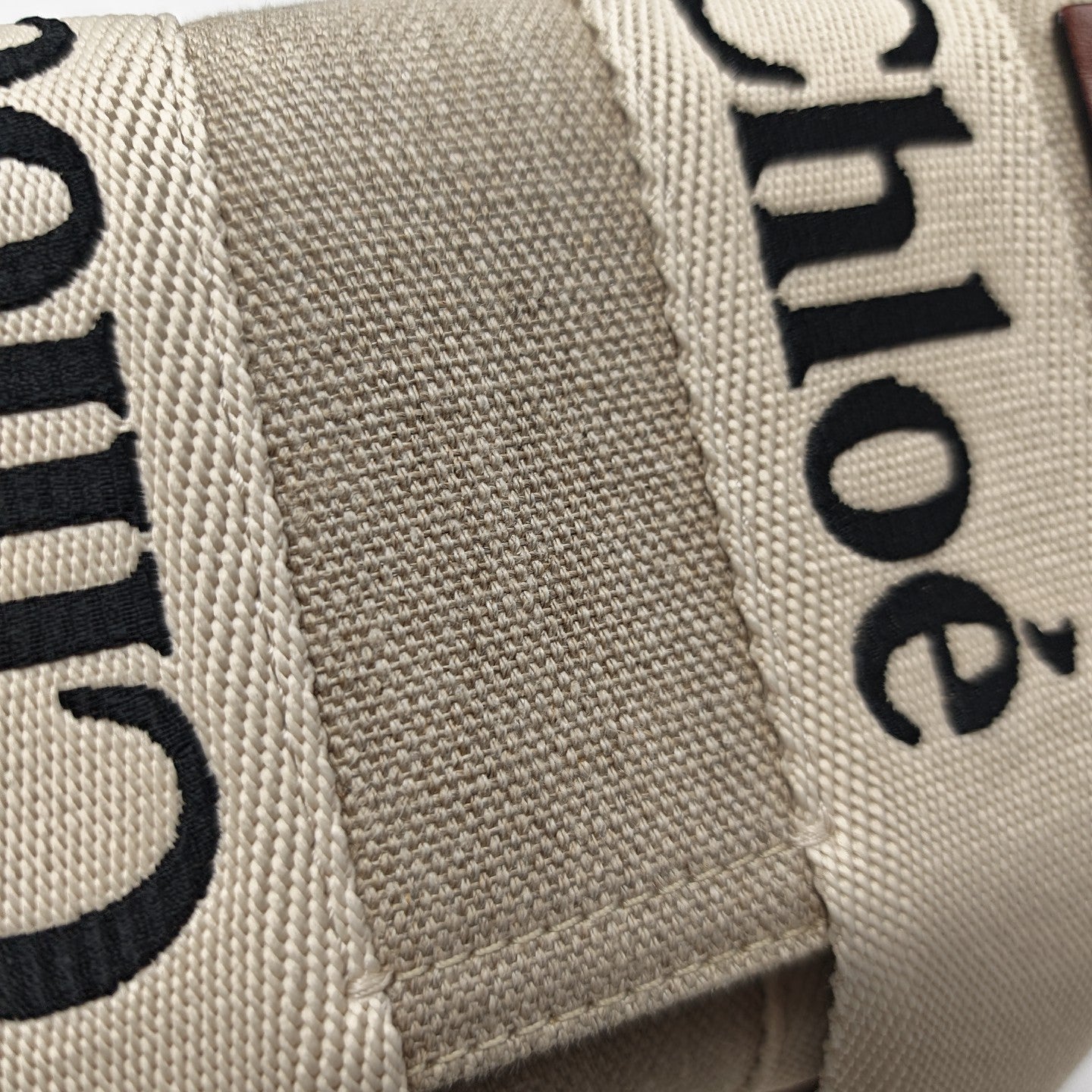 Canvas Belt Bag Beige