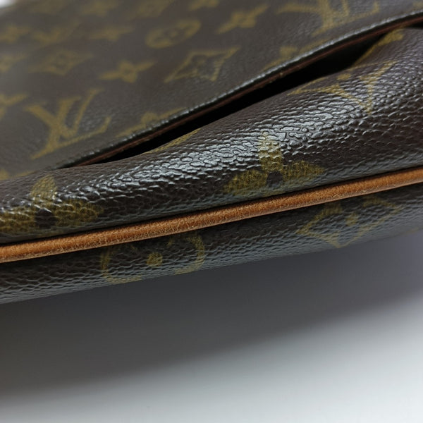 MUSETTE TANGO PM Monogram Coated Canvas Brown