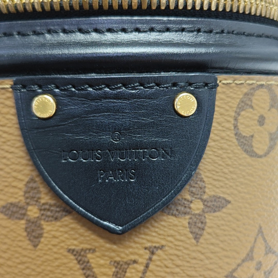 CANNES PM Monogram Coated Canvas Brown