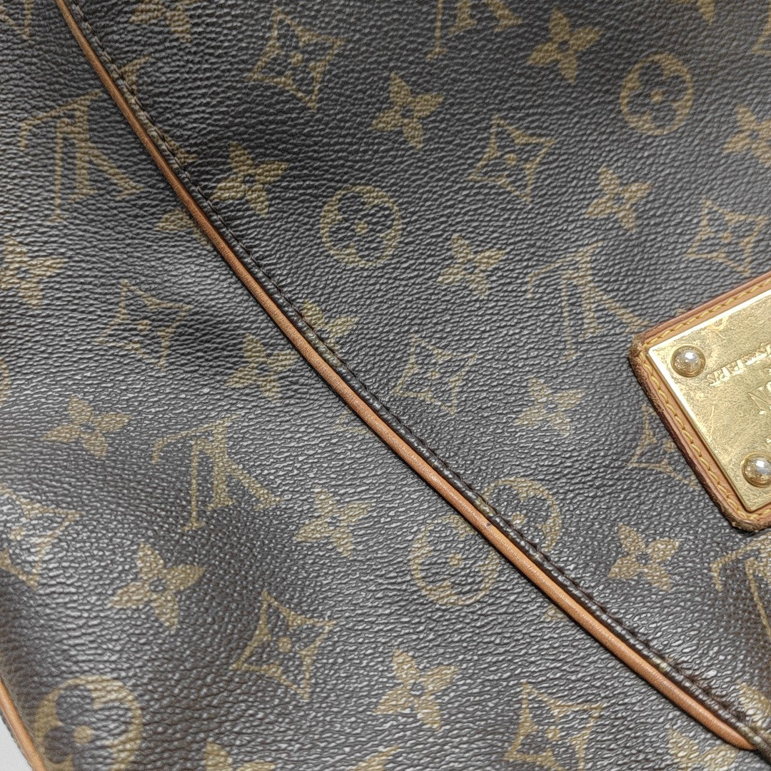GALLIERA Monogram Coated Canvas Brown
