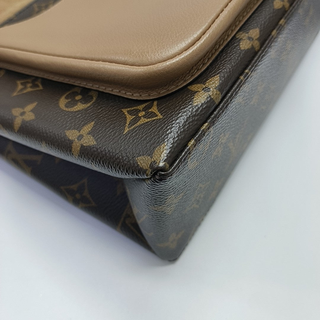 MARIGNAN Monogram Coated Canvas Brown