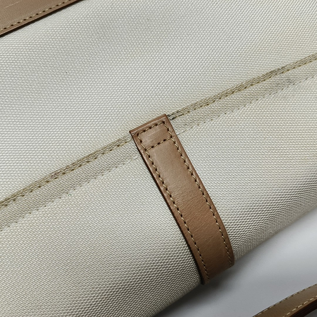 Monogram Canvas White