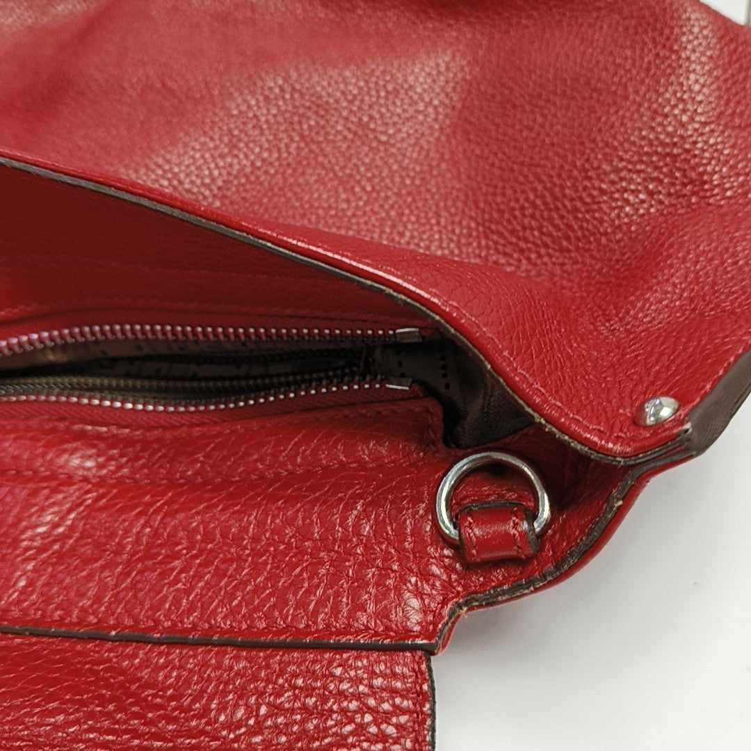 Sophia Large Calfskin Red