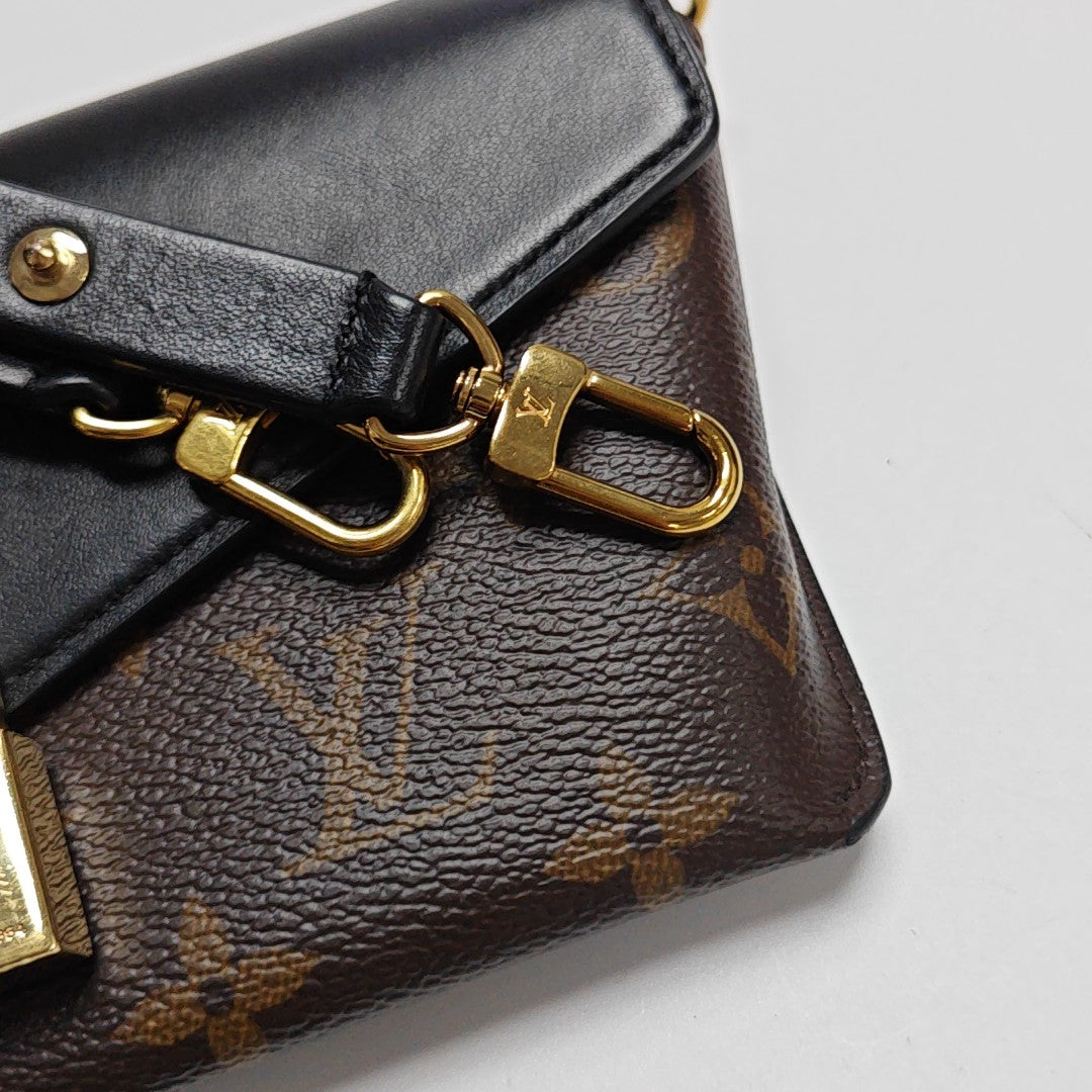 PADLOCK Monogram Coated Canvas Brown