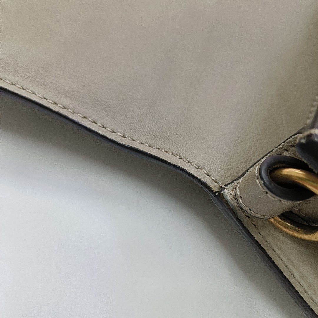Nile Small Calfskin Gray