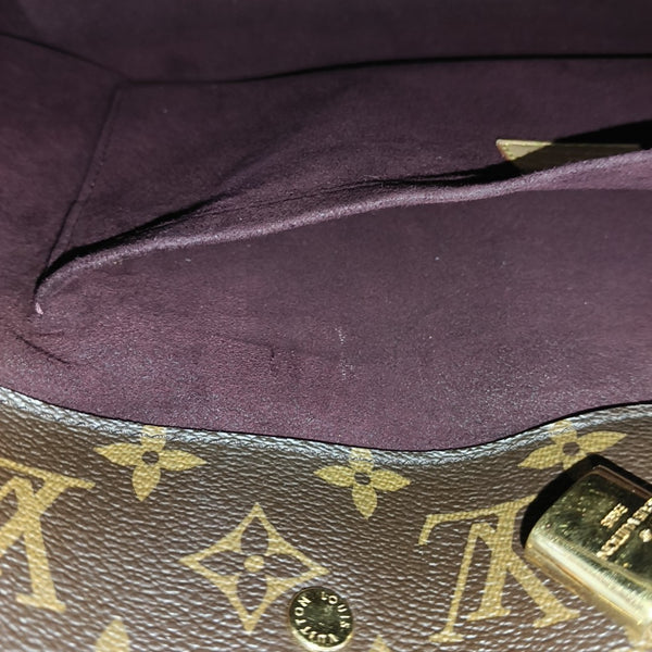 MONTAIGNE GM Monogram Coated Canvas Brown