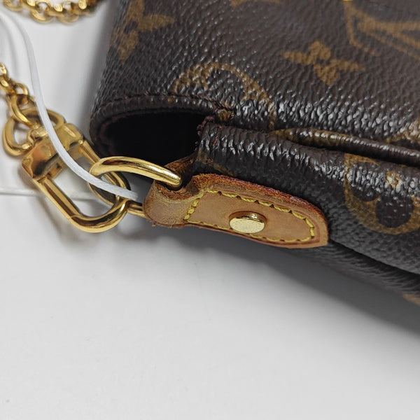FAVORITE PM Monogram Coated Canvas Brown