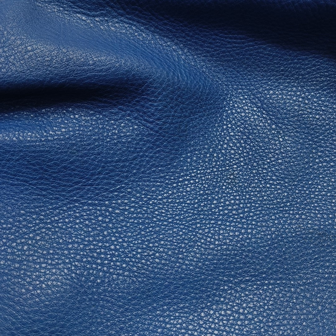 Calfskin Tote Bag Blue