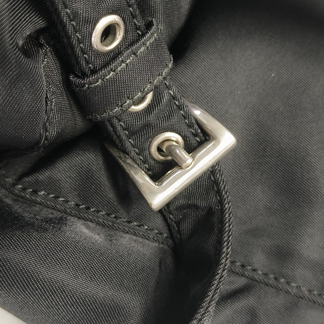 Nylon Backpack Black