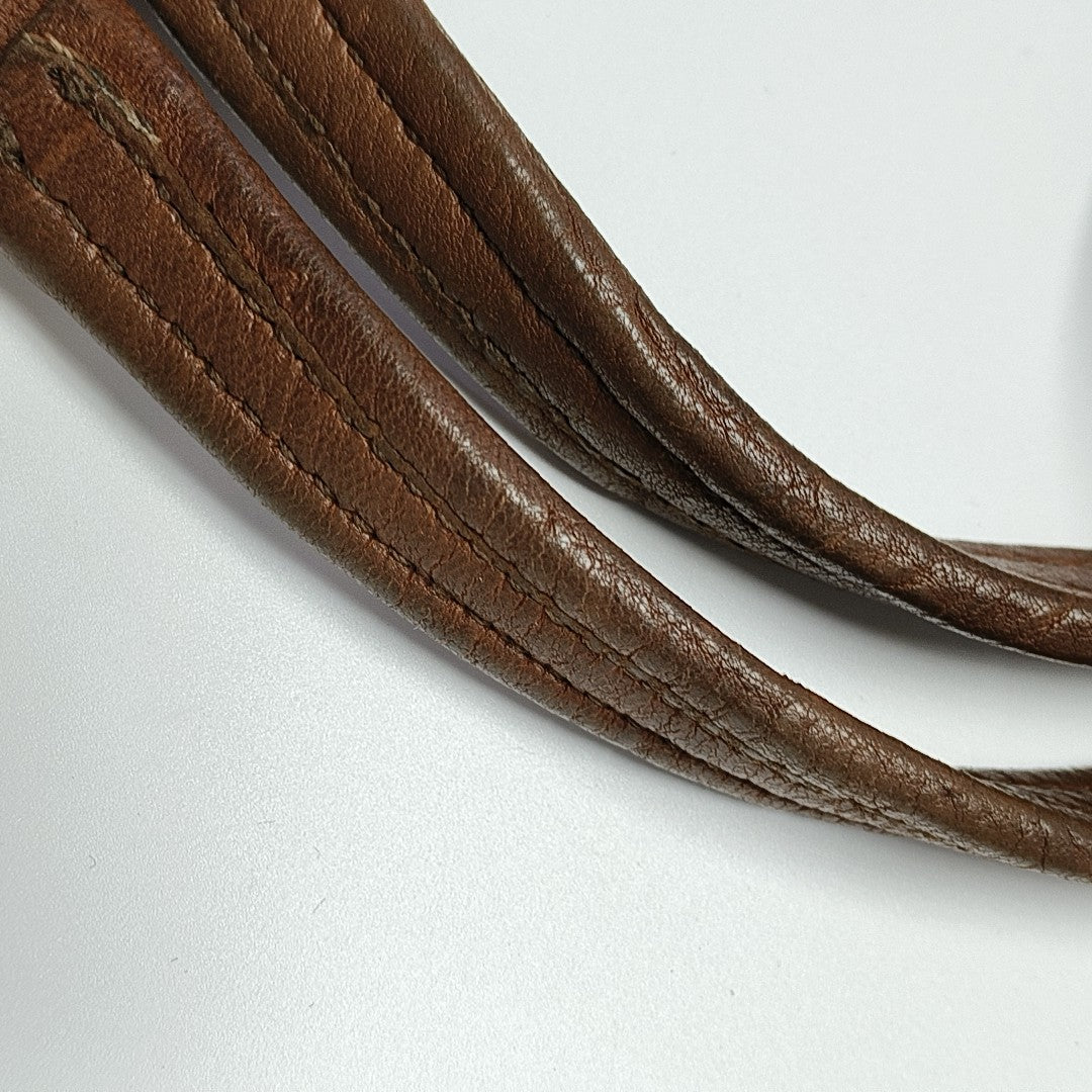 Lambskin Shoulder Bag Brown