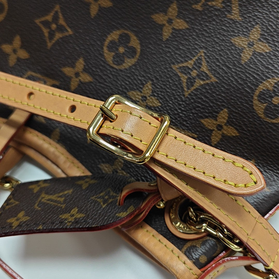 CARRYALL BB Monogram Coated Canvas Brown
